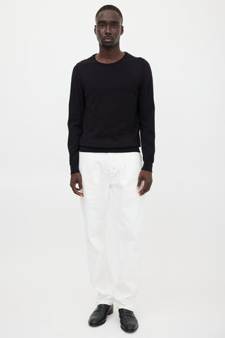 Burberry Jersey Check Sweater