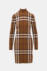 Burberry Jersey Check Gemma Dress