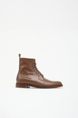 Burberry Leather Lace Up Boot
