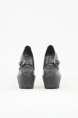 Burberry Leather Platform Loafer