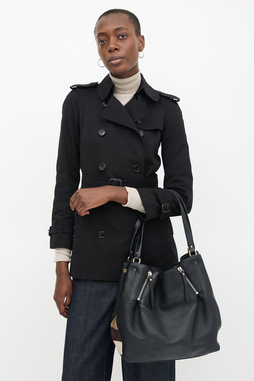 Burberry Leather Maidstone Tote Bag