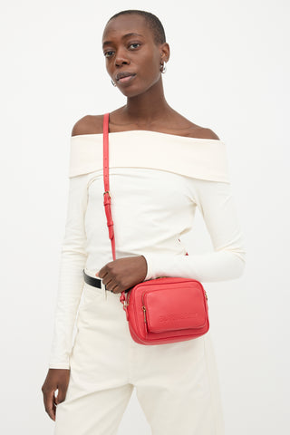 Burberry Leather Small Camera Bag