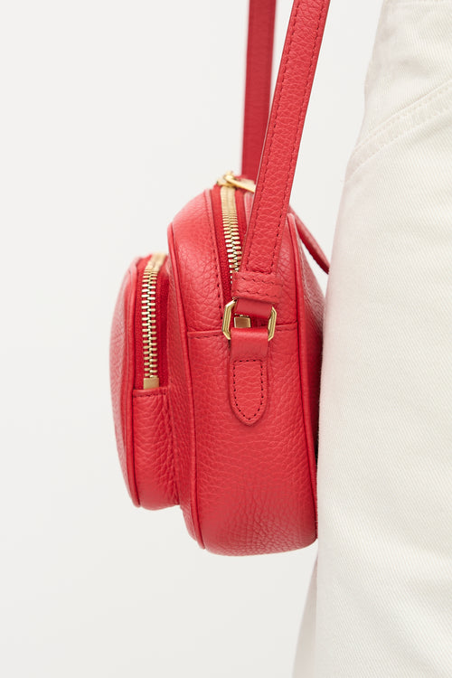 Burberry Leather Small Camera Bag