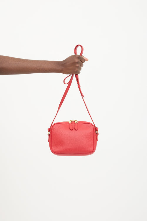 Burberry Leather Small Camera Bag