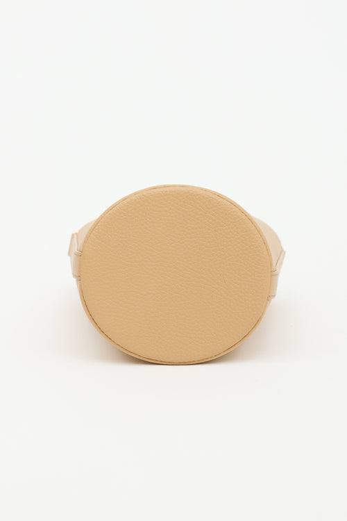 Burberry Leather Bucket Bag