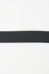 Burberry Leather & Check Belt