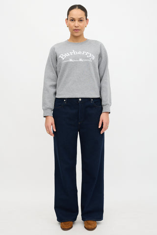 Burberry Logo Crewneck Sweater