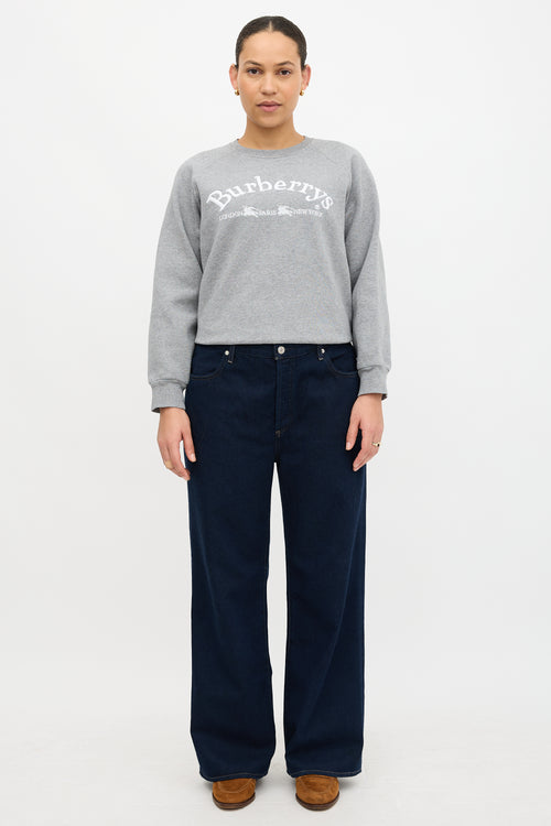 Burberry Logo Crewneck Sweater