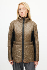 Burberry Multicolour Quilted Reversible Jacket