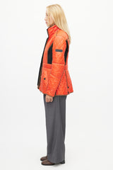 Burberry Multicolour Quilted Reversible Jacket