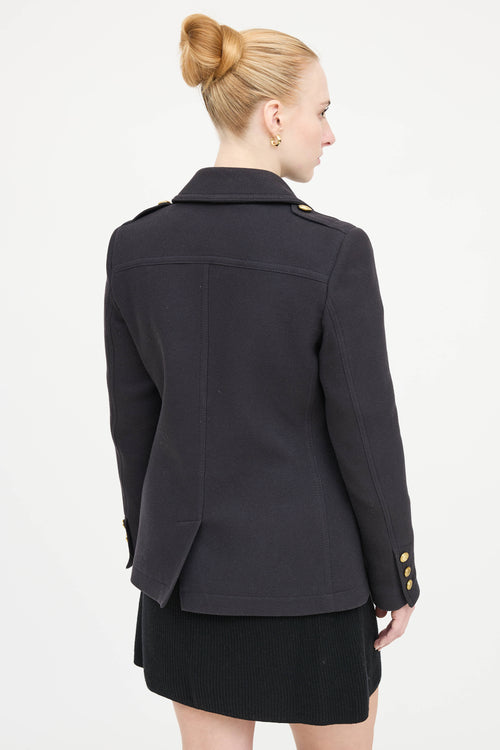 Burberry Wool Doublebreasted Coat