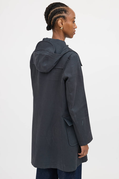 Burberry Hooded Toggle Coat