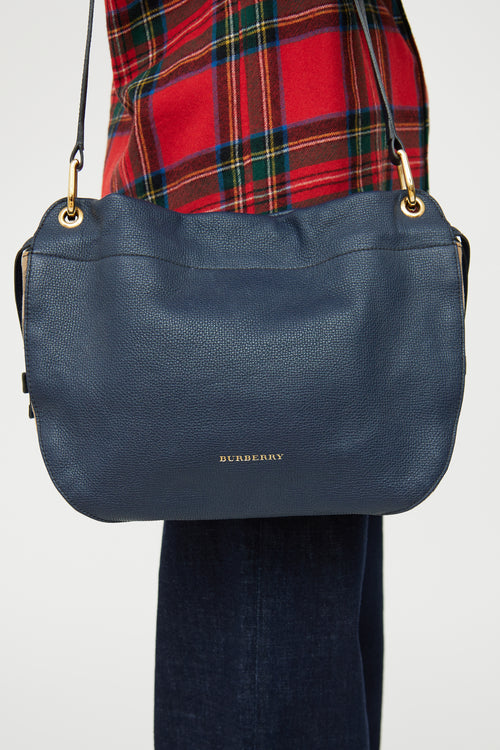 Burberry Navy Bingley Crossbody Bag