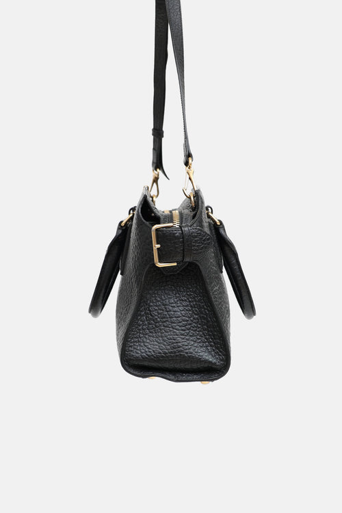 Pebbled Leather Clifton Bag