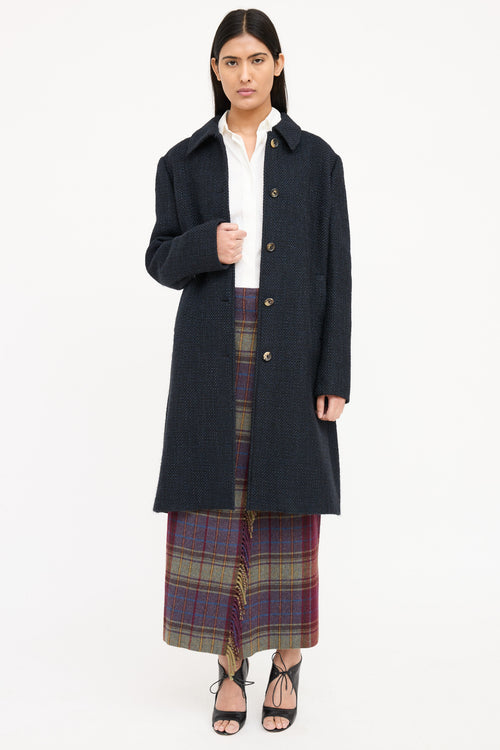 Burberry Wool Blend Coat