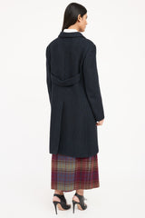 Burberry Wool Blend Coat