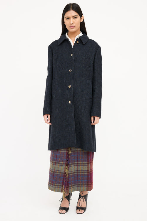 Burberry Wool Blend Coat