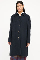 Burberry Wool Blend Coat