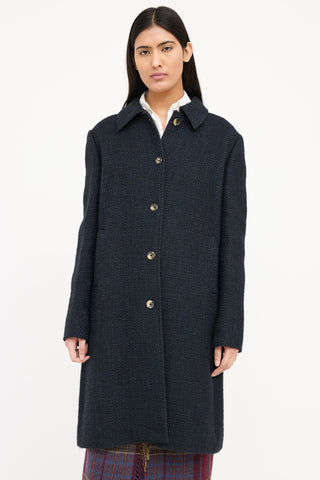 Burberry Wool Blend Coat