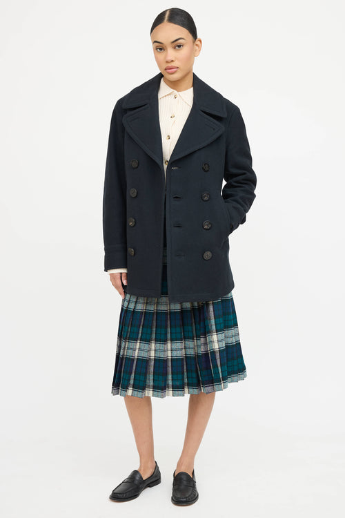 Burberry Brit Wool Pea Coat