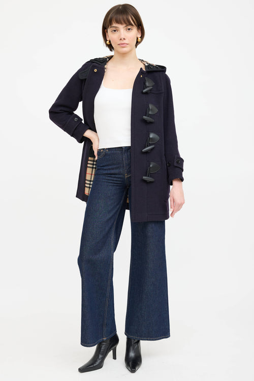 Burberry Wool Toggle Coat