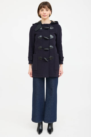 Burberry Wool Toggle Coat