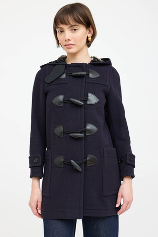 Burberry Wool Toggle Coat