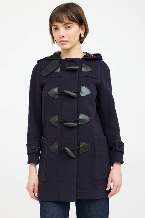 Burberry Wool Toggle Coat