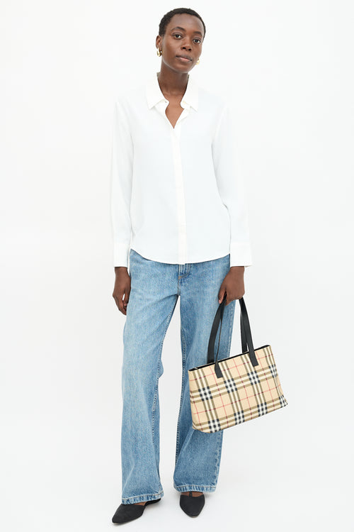 Burberry House Check Tote Bag