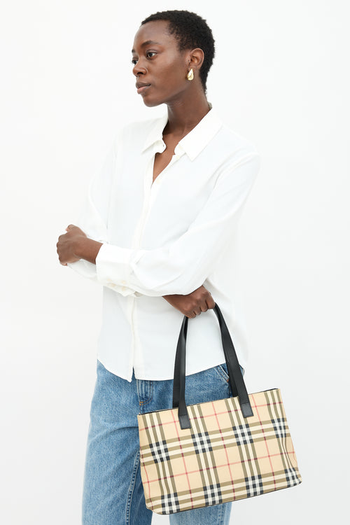 Burberry House Check Tote Bag