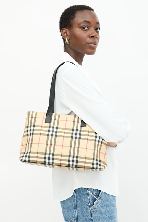 Burberry House Check Tote Bag