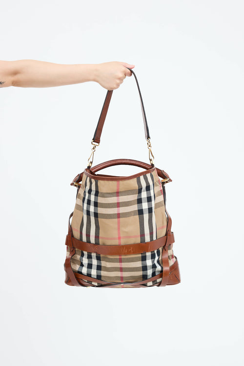 Burberry House Check Bridle bag