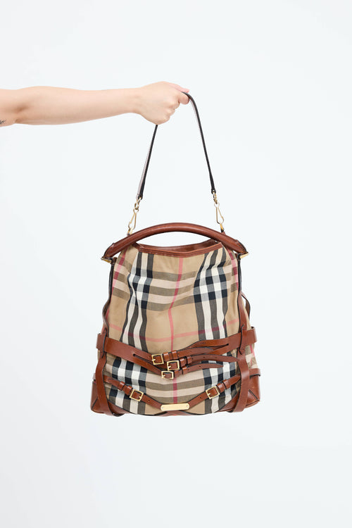 Burberry House Check Bridle bag