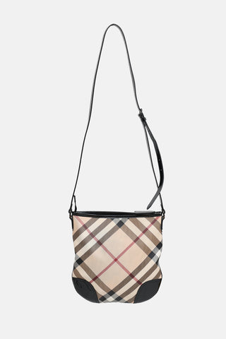 Burberry Super Nova Check Dryden Crossbody Bag