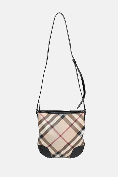 Burberry Super Nova Check Dryden Crossbody Bag