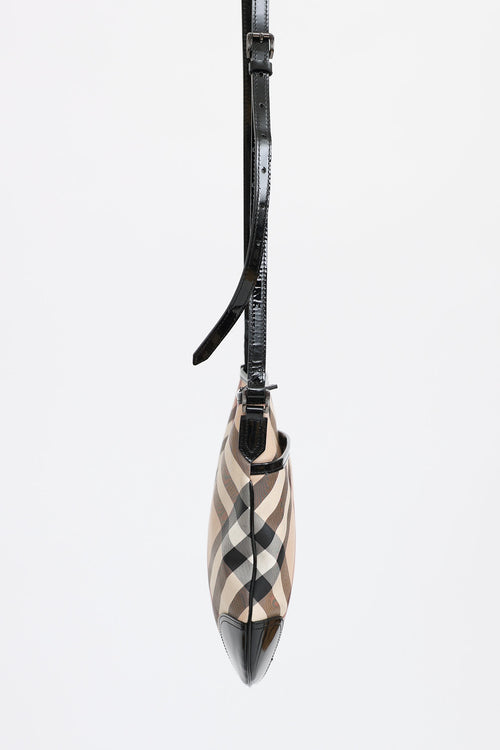 Burberry Super Nova Check Dryden Crossbody Bag