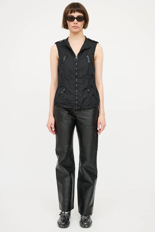 BurberryNylon Zip Vest