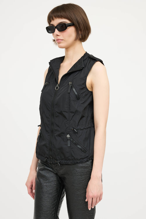 BurberryNylon Zip Vest