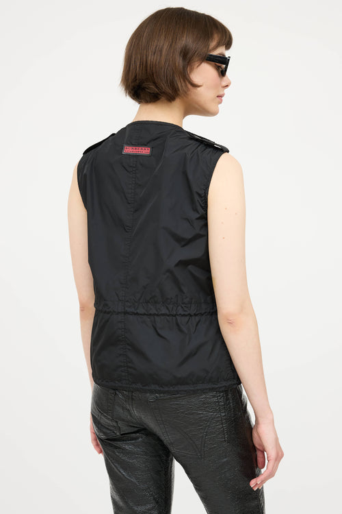 BurberryNylon Zip Vest