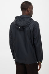 Burberry Nylon Hooded Logo Jacket