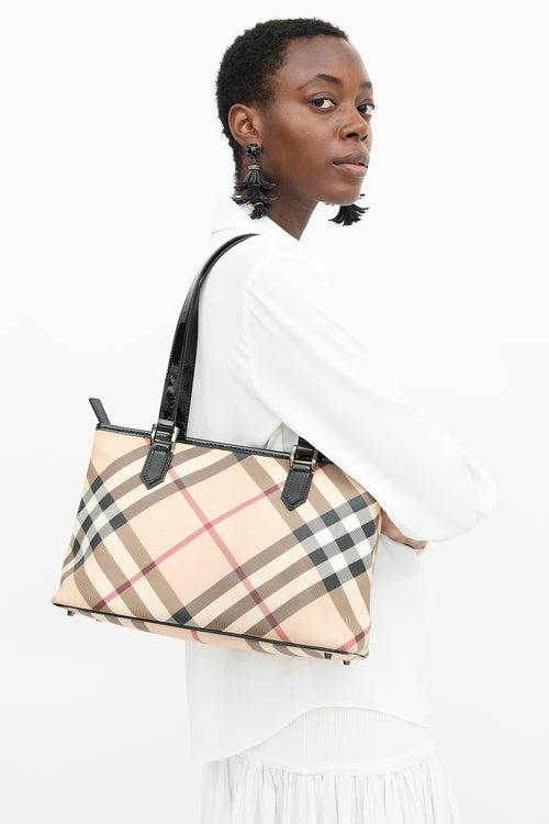 Burberry Nova Check Shoulder Bag