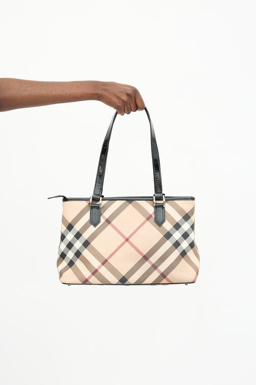 Burberry Nova Check Shoulder Bag