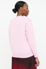 Burberry Wool Knit Logo Sweater