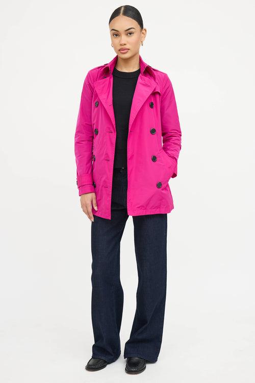 Burberry Brit Short Trench Coat