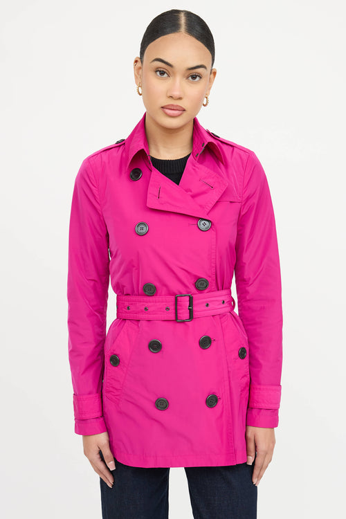 Burberry Brit Short Trench Coat