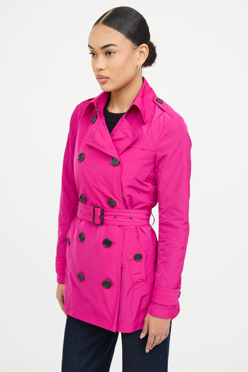 Burberry Brit Short Trench Coat