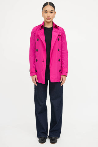 Burberry Brit Short Trench Coat