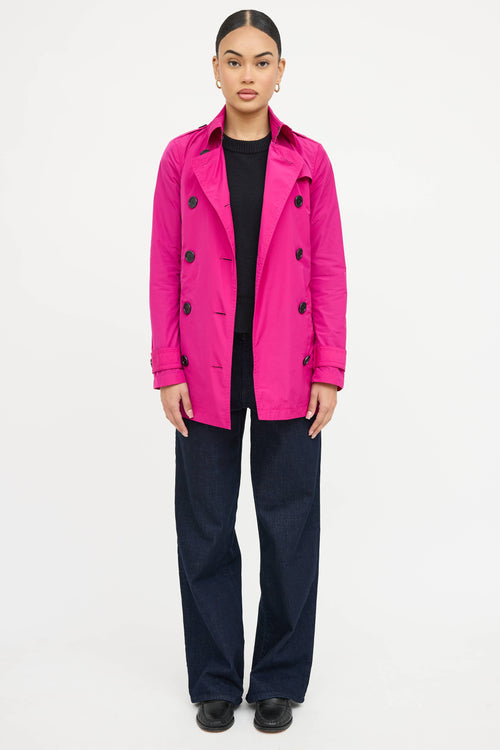 Burberry Brit Short Trench Coat