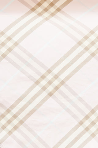 Burberry Pink & Multicolour Nova Check Triangle Silk Scarf
