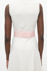 Burberry Pink Rubber Belt